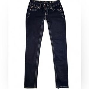 Miss Me Dark Blue Skinny Jeans